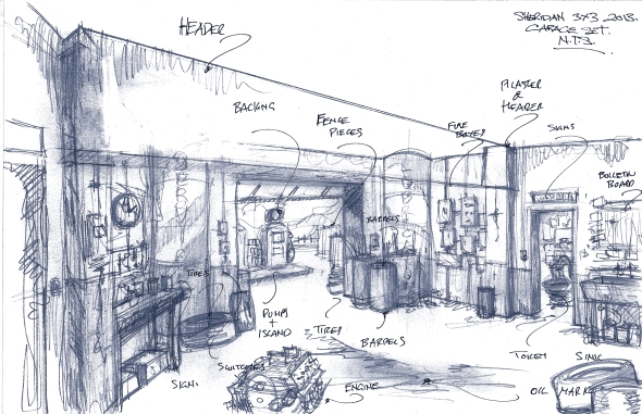 garage sketch